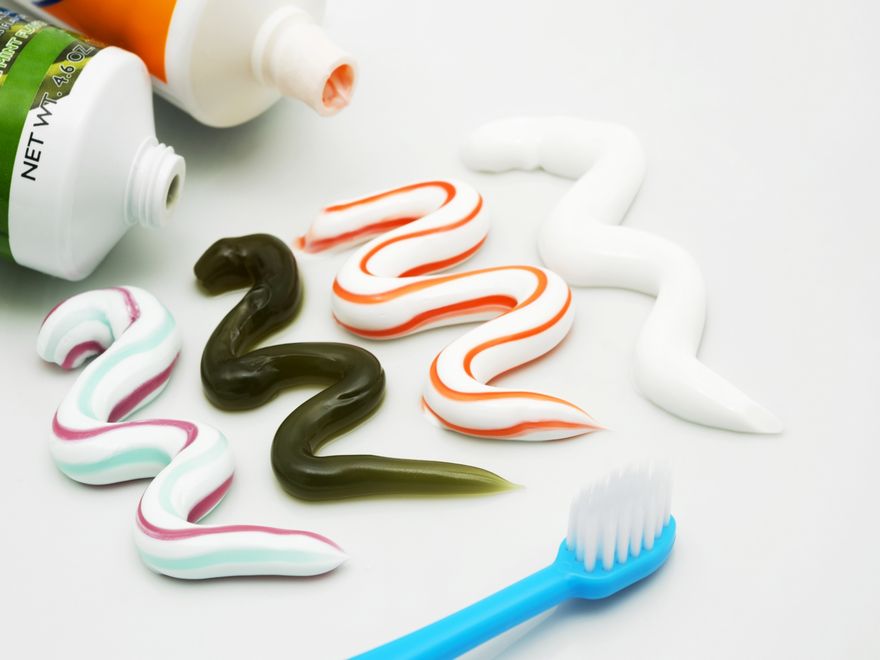 市販歯磨き粉の研磨剤について